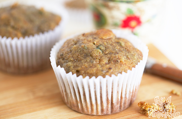 Muffins de batata doce [whey protein opcional]